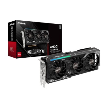 ASRock AMD Radeon RX 9070 XT Challenger 16G, AMD Radeon RX9070 XT, 1x HDMI, 3x DP