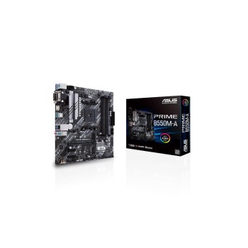 ASUS PRIME B550M-A, mATX, AM4, AMD B550, 4x DDR4, PCI-E 4.0/3.0 ASUS PRIME B550M-A, mATX, AM4, AMD B550, 4x DDR4, PCI-E 4.0/3.0