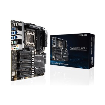ASUS PRO WS X299 SAGE II, LGA2066, Intel X299, 8x DDR4, PCI-E 3.0 ASUS PRO WS X299 SAGE II, LGA2066, Intel X299, 8x DDR4, PCI-E 3.0