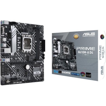 ASUS PRIME H610M-A D4-CSM, mATX, LGA1700, 2x DDR4, PCI-E 4.0 ASUS PRIME H610M-A D4-CSM, mATX, LGA1700, 2x DDR4, PCI-E 4.0