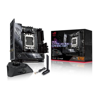 ASUS ROG STRIX X670-I GAMING, mini-ITX, AM5, AMD X670E, 2x DDR5, PCI-E 5.0 ASUS ROG STRIX X670-I GAMING, mini-ITX, AM5, AMD X670E, 2x DDR5, PCI-E 5.0