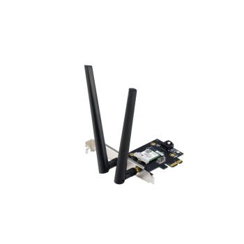 ASUS PCE-AXE5400: WiFi-6E-Adapter, 5400Mbps, WPA3, PCI-Express-x1 ASUS PCE-AXE5400: WiFi-6E-Adapter, 5400Mbps, WPA3, PCI-Express-x1