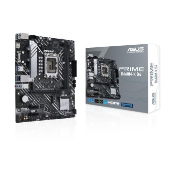 ASUS PRIME B660M-K D4, mATX, LGA, LGA1700, 2x DDR4, PCI-E 4.0 ASUS PRIME B660M-K D4, mATX, LGA, LGA1700, 2x DDR4, PCI-E 4.0