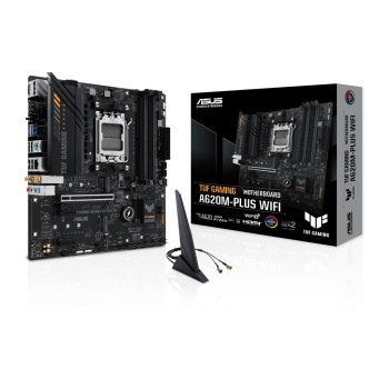 ASUS TUF GAMING A620M-PLUS WIFI, mATX, AM5, AMD A620, 4x DDR5, PCI-E 4.0 ASUS TUF GAMING A620M-PLUS WIFI, mATX, AM5, AMD A620, 4x DDR5, PCI-E 4.0