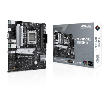 ASUS PRIME B650M-K, mATX, AM5, AMD B650, 4x DDR5, PCI-E 4.0 ASUS PRIME B650M-K, mATX, AM5, AMD B650, 4x DDR5, PCI-E 4.0