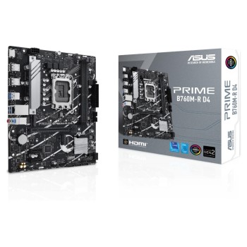 ASUS B760M-R D4, mATX, LGA1700, 2x DDR4, PCI-E 4.0, HDMI ASUS B760M-R D4, mATX, LGA1700, 2x DDR4, PCI-E 4.0, HDMI