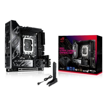 ASUS ROG STRIX Z890-I GAMING WIFI, LGA 1851, Mini-ITX, Intel Z890, 2x DDR5, PCI-E 5.0 ASUS ROG STRIX Z890-I GAMING WIFI, LGA 1851, Mini-ITX, Intel Z890, 2x DDR5, PCI-E 5.0
