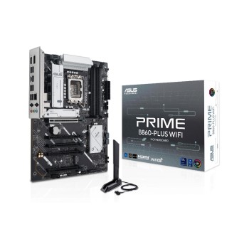 ASUS PRIME B860-PLUS WIFI, ATX, LGA1851, 4x DDR5, PCI-E 5.0, HDMI, DP, VGA ASUS PRIME B860-PLUS WIFI, ATX, LGA1851, 4x DDR5, PCI-E 5.0, HDMI, DP, VGA