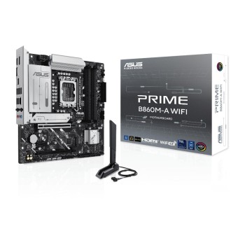 ASUS PRIME B860M-A WIFI, mATX, LGA1851, 4x DDR5, PCI-E 5.0, HDMI, DP ASUS PRIME B860M-A WIFI, mATX, LGA1851, 4x DDR5, PCI-E 5.0, HDMI, DP