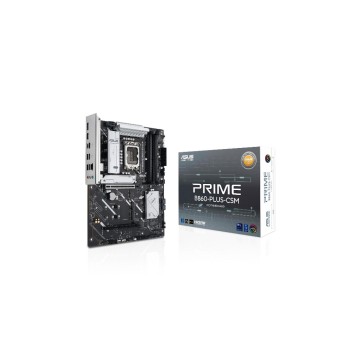 ASUS PRIME B860-PLUS-CSM, ATX, LGA1851, 4x DDR5, PCI-E 5.0, HDMI, DP, VGA ASUS PRIME B860-PLUS-CSM, ATX, LGA1851, 4x DDR5, PCI-E 5.0, HDMI, DP, VGA