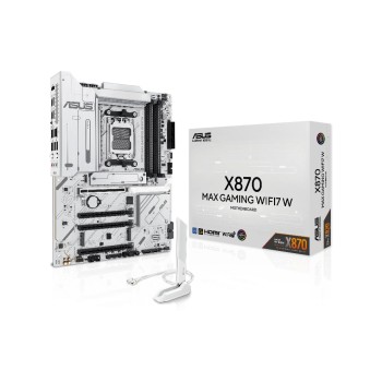 ASUS X870 Max Gaming WiFi7 W, ATX, AM5, AMD X870, 4x DDR5, PCIe 5.0 ASUS X870 Max Gaming WiFi7 W, ATX, AM5, AMD X870, 4x DDR5, PCIe 5.0