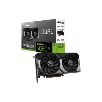 ASUS Carte graphique Dual GeForce RTX 5060 Ti 16 GB OC Edition