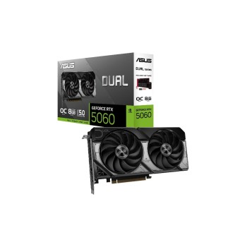 ASUS Carte graphique Dual GeForce RTX 5060 8 GB OC Edition