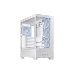 ASUS Boîtier d’ordinateur A31 Plus TG ARGB Blanc