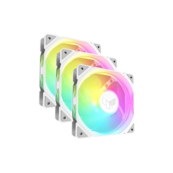 ASUS Ventilateur PC TUF Gaming TR120 ARGB Reverse 3in1 Blanc ASUS Ventilateur PC TUF Gaming TR120 ARGB Reverse 3in1 Blanc