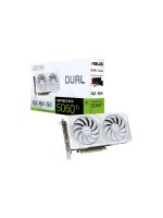 ASUS DUAL RTX5060TI O8G WHITE, GDDR7, GeForce RTX5060Ti, 3x DP, 1x HDMI
