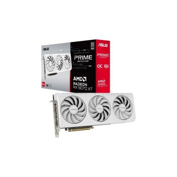 ASUS Carte graphique Prime Radeon RX 9070 XT OC Edition 16 GB Blanc