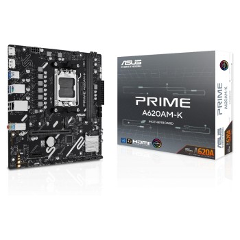 ASUS PRIME A620AM-K, mATX, AM5, AMD A620A, 2x DDR5, PCIe 4.0 ASUS PRIME A620AM-K, mATX, AM5, AMD A620A, 2x DDR5, PCIe 4.0