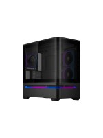 ASUS AP202 PRIME TG ARGB BLACK, mATX, mITX,, 2x 2.5/3.5