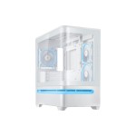 ASUS AP202 PRIME TG ARGB WHITE, mATX, mITX,, 2x 2.5/3.5