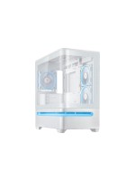 ASUS Boîtier d’ordinateur Prime AP202 TG ARGB Blanc