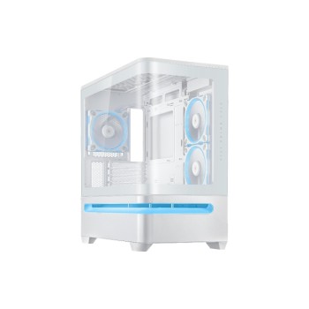 ASUS AP202 PRIME TG ARGB WHITE, mATX, mITX,, 2x 2.5/3.5 ASUS AP202 PRIME TG ARGB WHITE, mATX, mITX,, 2x 2.5/3.5