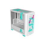ASUS Boîtier d’ordinateur A23 Hatsune Miku Edition turquoise, blanc