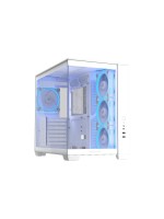 ASUS A32 PLUS TG ARGB WHITE, M-ITX, mATX, ATX, 2x2,5/3,5