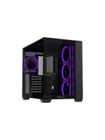 ASUS Boîtier d’ordinateur A32 Plus TG ARGB Noir