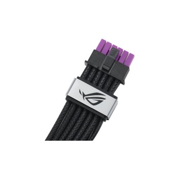 PSU Zub. ASUS SYM 12-V-2x6-PCIe-Kabel BL, Schwarz, sleeved, 750mm, ATX 3.1, PCIe 5.1 PSU Zub. ASUS SYM 12-V-2x6-PCIe-Kabel BL, Schwarz, sleeved, 750mm, ATX 3.1, PCIe 5.1