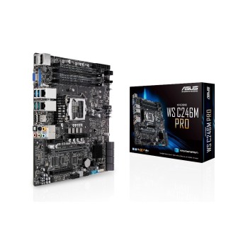 ASUS WS C246M PRO, mATX, LGA1151, Intel C246, 4x DDR4, PCI-E 3.0