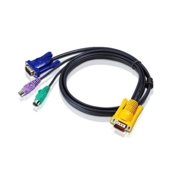 Aten 2L-5202P: PS/2-KVM-Kabel 1.8M, PC-Anschlussstecker: HDB und PS/2 Aten 2L-5202P: PS/2-KVM-Kabel 1.8M, PC-Anschlussstecker: HDB und PS/2