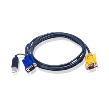 Aten 2L-5202UP: USB-KVM-Kabel 1.8M, PC-Anschlussstecker: HDB und USB Aten 2L-5202UP: USB-KVM-Kabel 1.8M, PC-Anschlussstecker: HDB und USB