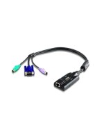 Aten KA7120: VGA-auf-KVM-Adapterkabel, (Kat. 5e/6) mit PS/2-Steckern, bis 50m
