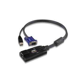 Aten KA7570: VGA-auf-KVM-Adapterkabel, (Kat. 5e/6) mit USB-Steckern, bis 40m