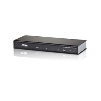 Aten VS184A: 4Port HDMI-Splitter 4096x2160, Ein Signal an vier Anzeigegeräten Aten VS184A: 4Port HDMI-Splitter 4096x2160, Ein Signal an vier Anzeigegeräten