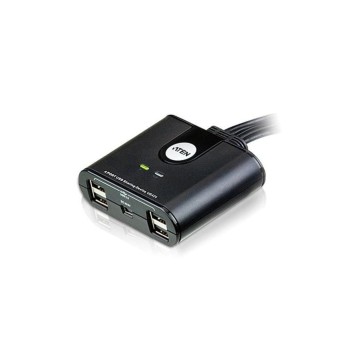 Aten USB 2.0 Sharing Switch: 4 Port, 4 PC's teilen sich 4 USB Gerät Aten USB 2.0 Sharing Switch: 4 Port, 4 PC's teilen sich 4 USB Gerät
