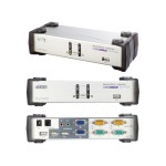 Aten CS1742: Dual-View KVM Switch, 2 Port, USB, 2xVGA pour Dual-View Monitore