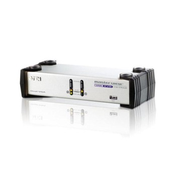 Aten CS1742: Dual-View KVM Switch, 2 Port, USB, 2xVGA für Dual-View Monitore Aten CS1742: Dual-View KVM Switch, 2 Port, USB, 2xVGA für Dual-View Monitore