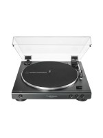 Audio-Technica Tourne-disque AT-LP60XUSB Gris/Noir