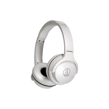 Audio-Technica Casques extra-auriculaires Wireless ATH-S220BTWH Blanc Audio-Technica Casques extra-auriculaires Wireless ATH-S220BTWH Blanc