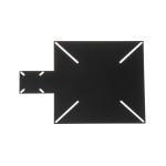 VESA Adapterplatte for PC, Max. 25 kg Tragkraft,