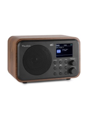 Audizio Milan, DAB+ Radio with Bluetooth, appearance of wood Audizio Milan, DAB+ Radio with Bluetooth, appearance of wood