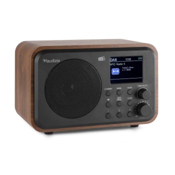 Audizio Radio DAB+ Milan Brun Bluetooth - aspect bois Audizio Radio DAB+ Milan Brun Bluetooth - aspect bois