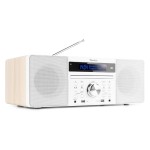 Audizio Prato, DAB+ Radio with BT u. CD, white