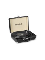Audizio RP114BK, Plattenspieler im Koffer, black 