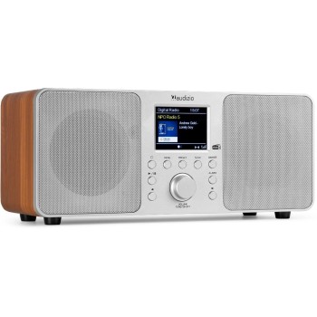Audizio Genua AL, DAB+/FM Radio with Bluetooth, alu Audizio Genua AL, DAB+/FM Radio with Bluetooth, alu