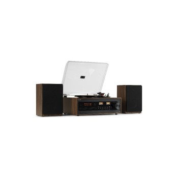 Audizio Kits de tourne-disque Boston Noir