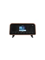 Audizio Radio Desio-DWD Retro DAB+, stéréo, Bluetooth, bois foncé Brun foncé