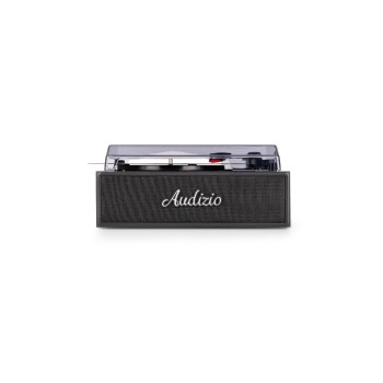 Audizio Tourne-disque Bluetooth Reno-BK Retro, stéréo Noir